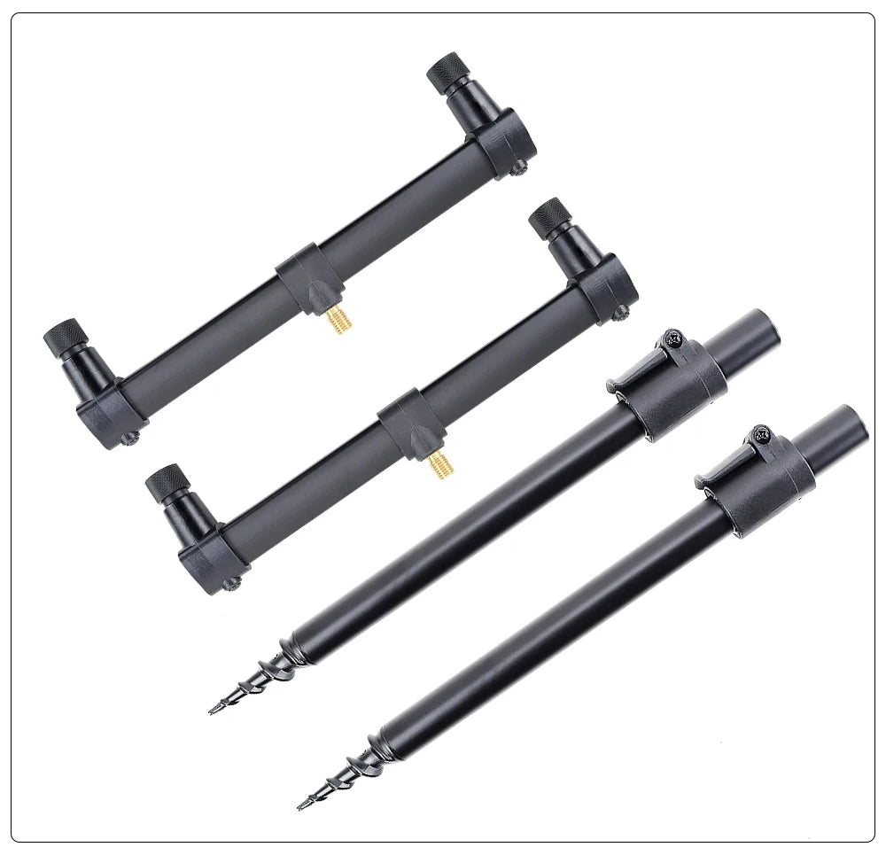 Carp Fishing Tackle Rod Pod Set With Bag 2pcs Bank Sticks And Buzz Bars Fishing Rod Holder