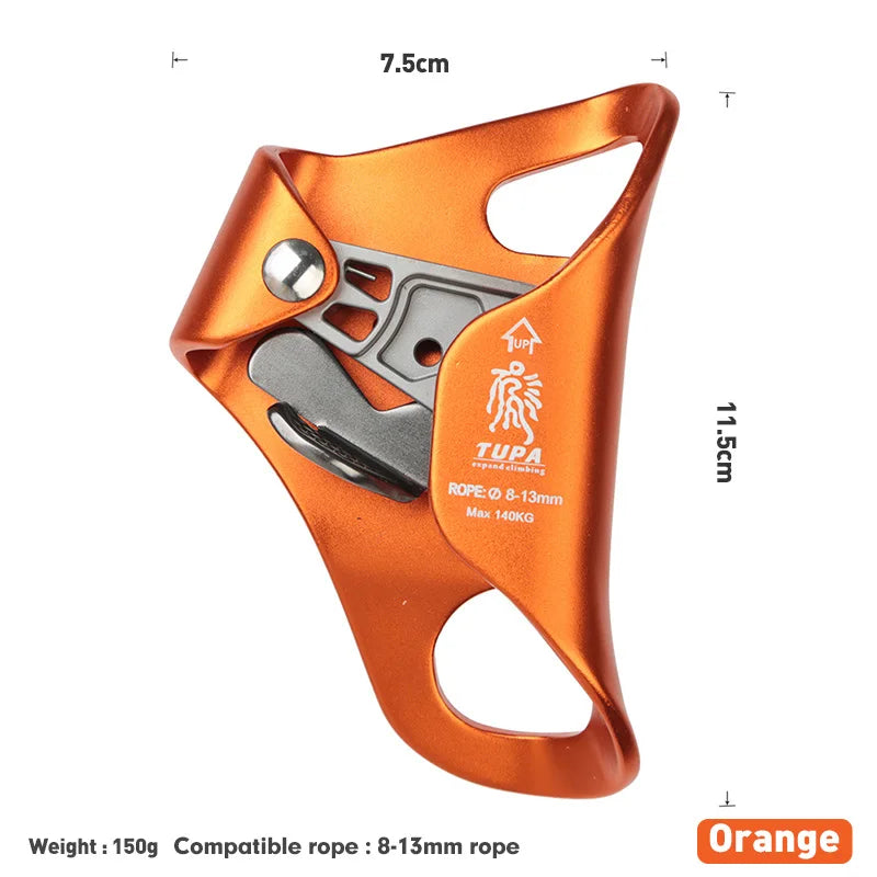 Outdoor Rock Climbing  Chest Ascender SRT Device Mountaineer Chest Ascend Climbing Rope Tools
