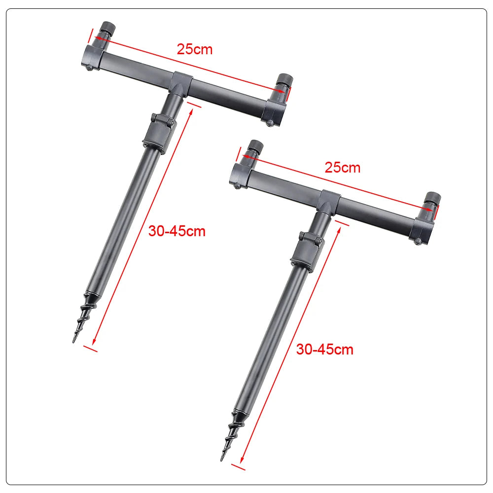Carp Fishing Tackle Rod Pod Set With Bag 2pcs Bank Sticks And Buzz Bars Fishing Rod Holder