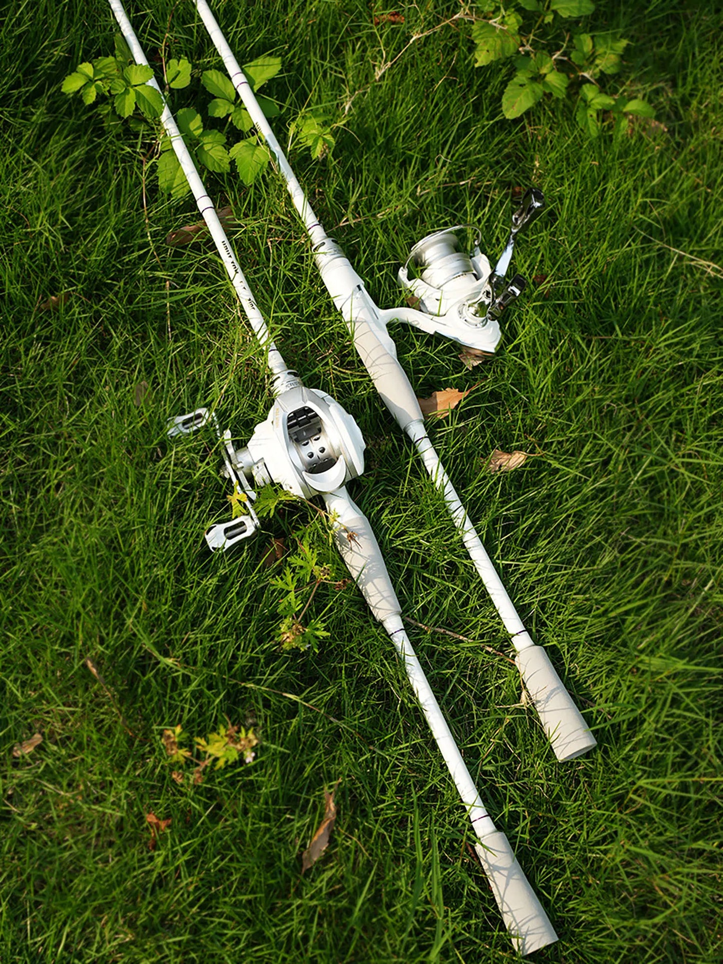 White Carbon Fiber Lure Fishing Rod,UL ML M Ultralight Spinning and Casting Rod,Trout,Bass,Carp Fishing Rod,Stream Fishing Pole