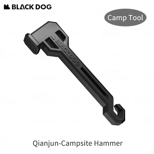 BLACKDOG Campsite Hammer PA6 Toughened Nylon Professional Ground Nail Removal Two-in-one Function Tent Stake Hamme