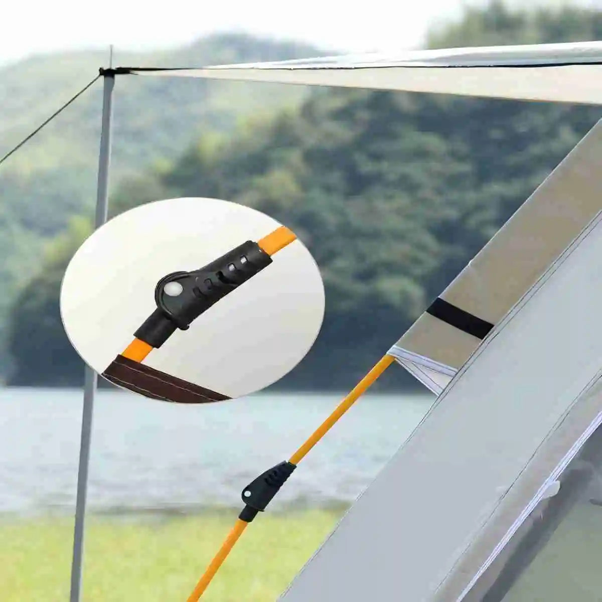 Outdoor Automatic Quick-opening Tent ,Two windowless door
