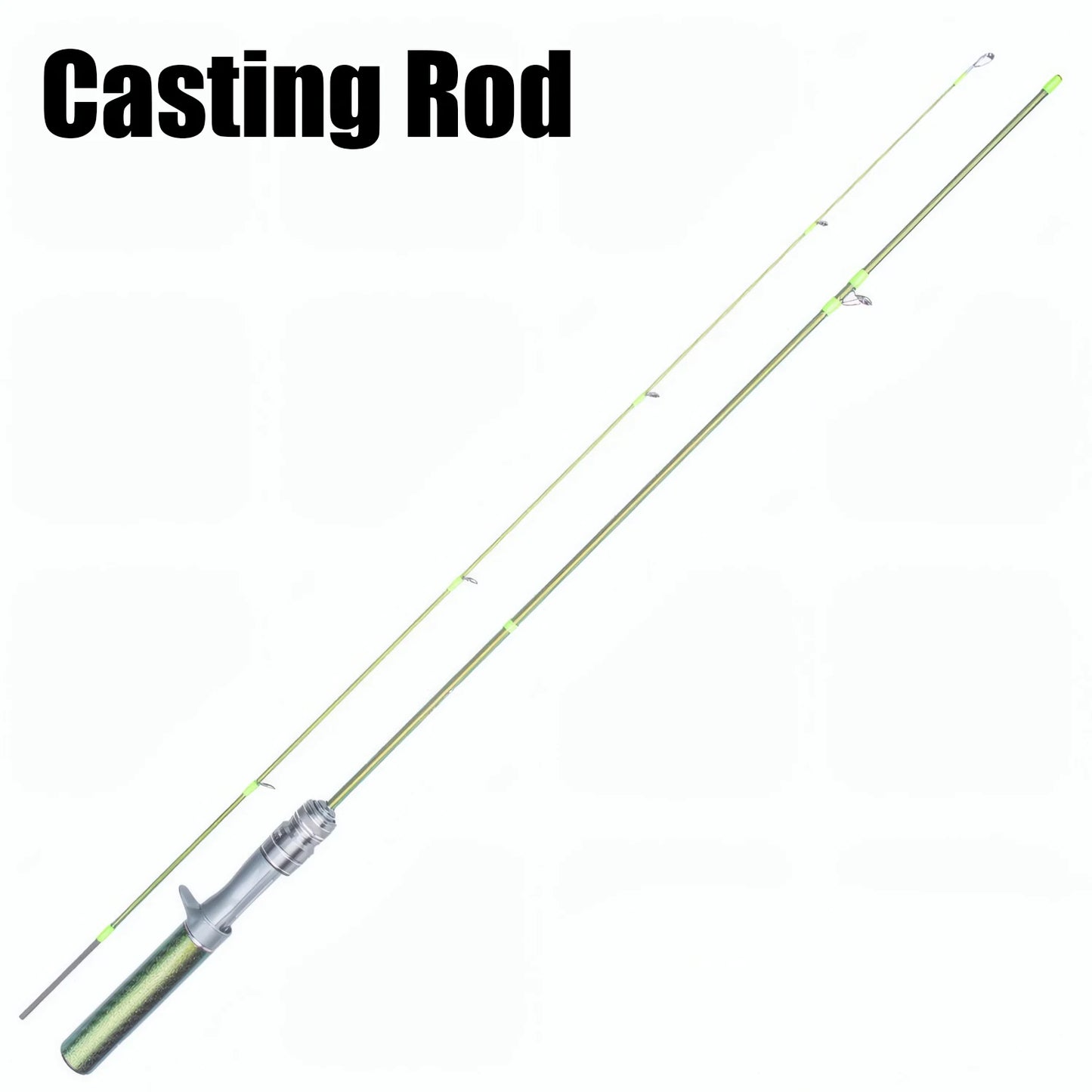 UL Lure Fishing Rod Accessories,Ultralight Carbon Fiber Spinning Casting Bait Rod,Carp Trout Bass Fishing Pole Tool,Solid Tip