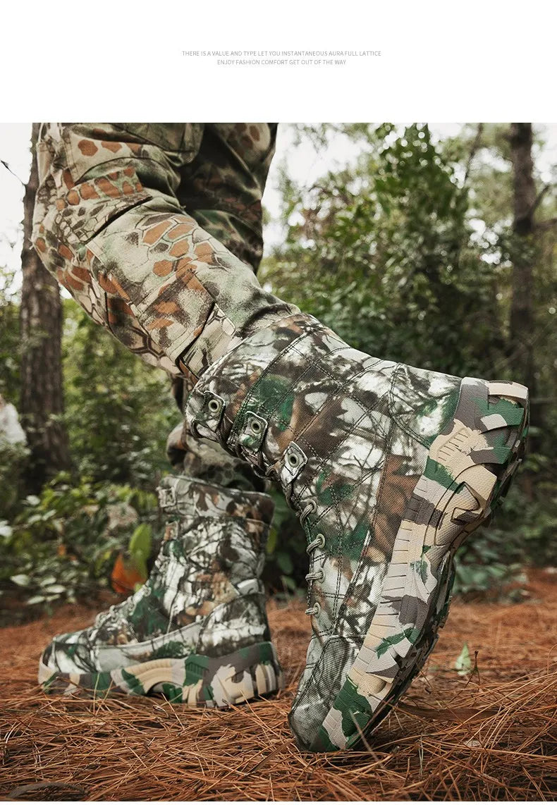 Men's hiking lightweight tactical boots