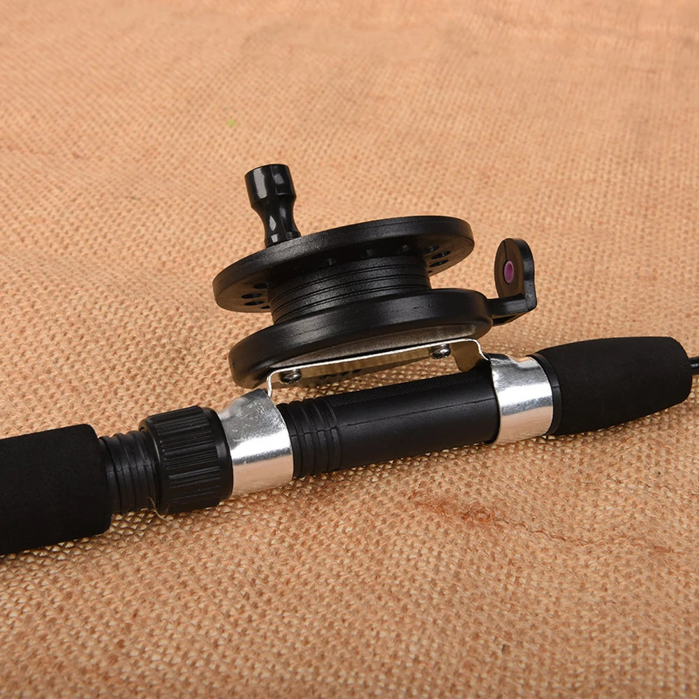 Telescopic Ice Fishing Rod Ultra-Light Fishing Pole Portable Fishing Rod for River Lake Reservoir Ice Fishing and So On