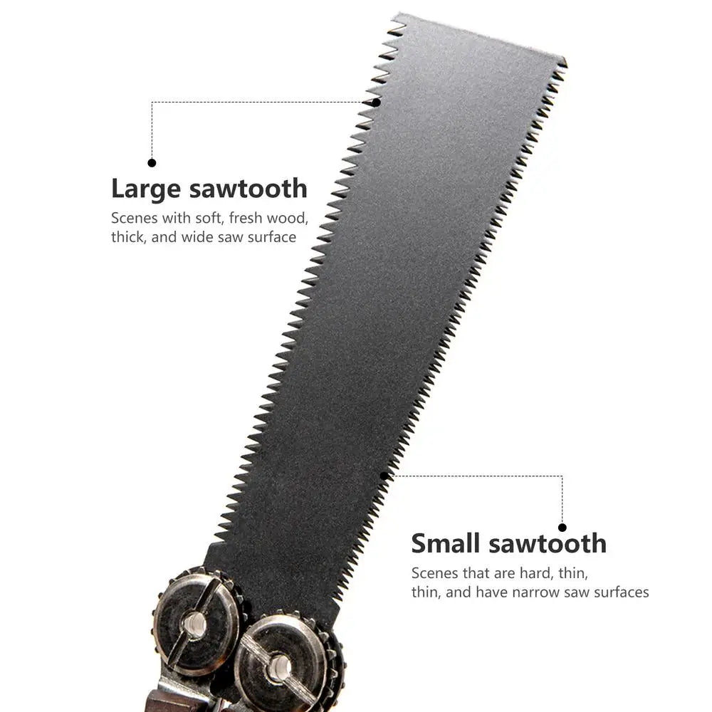 Folding Saw SK5 Steel Folding Double-Sided Saw 6.3in Woodworking Camping Saw Outdoor Survival Tool Wet/Dry Wood Flat Saw