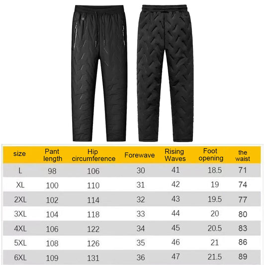 Unisex Heated Hiking Pants 10 Heating Zones
