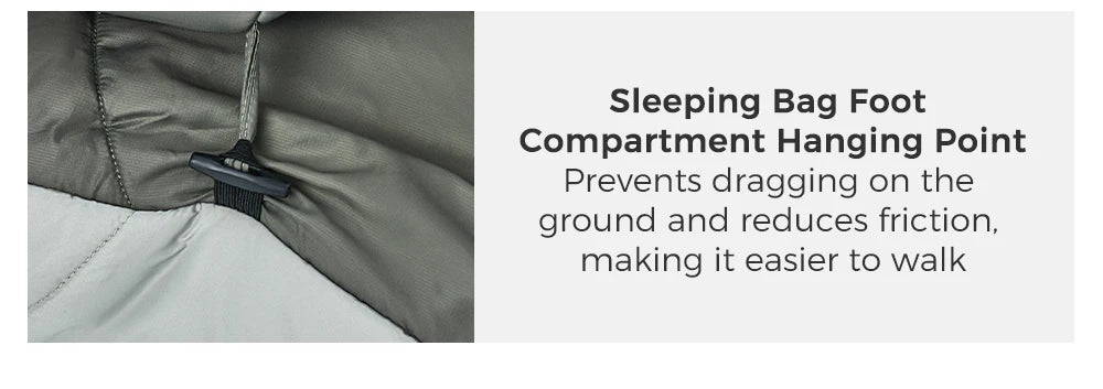 Naturehike MJ Pro Mummy Sleeping Bag MG120/MG270 Ultralight Hiking Waterproof Sleeping Bag Camping Cotton Winter Sleeping Bag