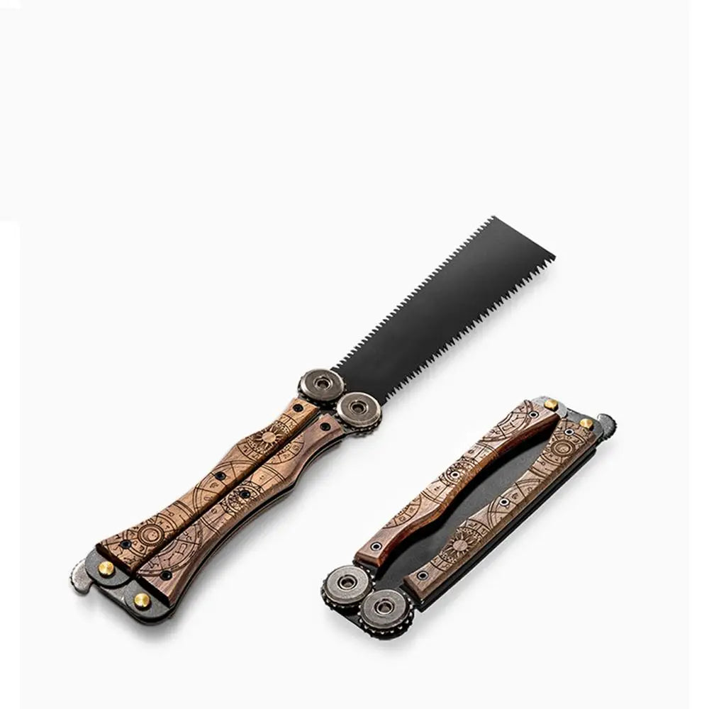 Folding Saw SK5 Steel Folding Double-Sided Saw 6.3in Woodworking Camping Saw Outdoor Survival Tool Wet/Dry Wood Flat Saw