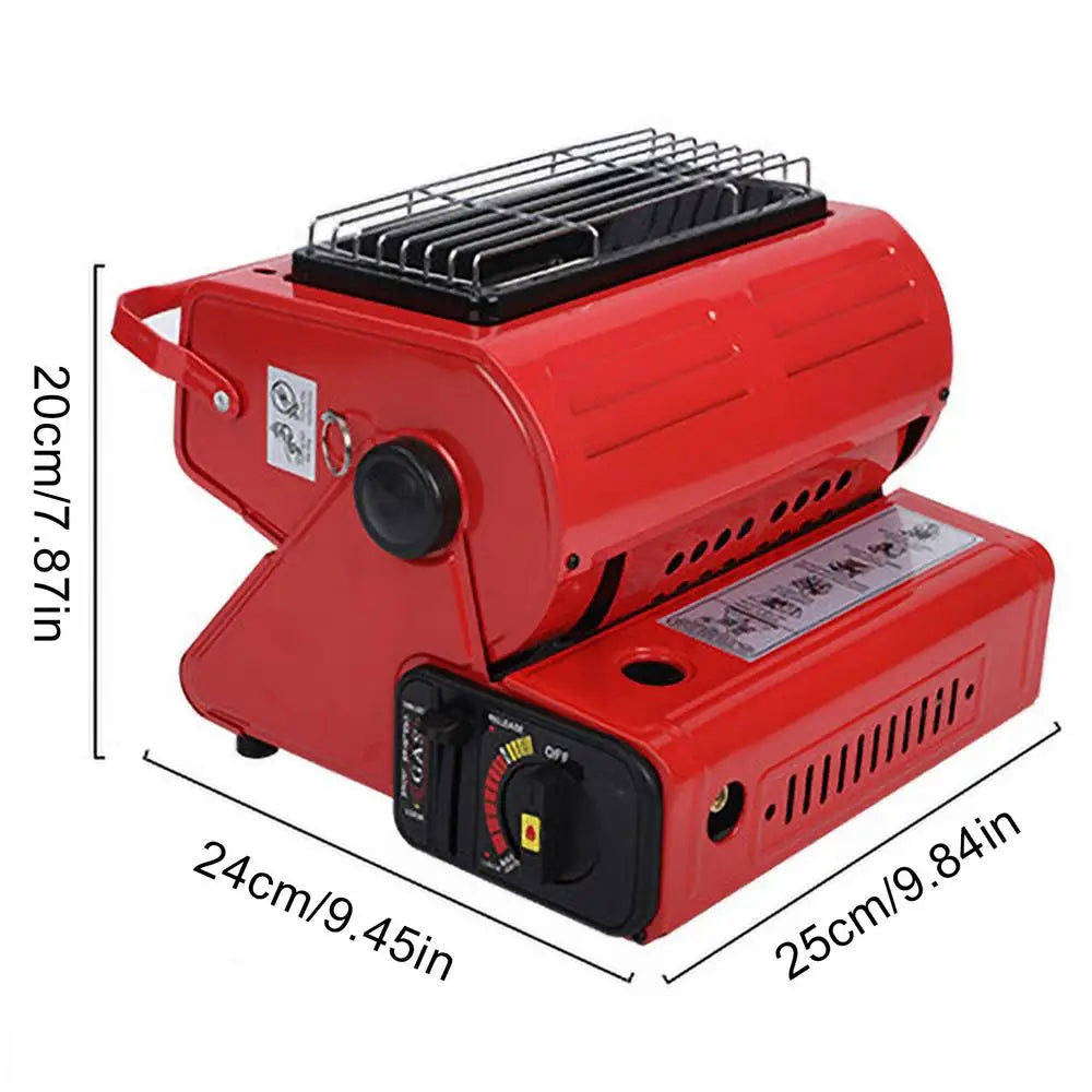 Outdoor Heater 1300W Portable Dual-Use Mini Tent Heater For Camping
