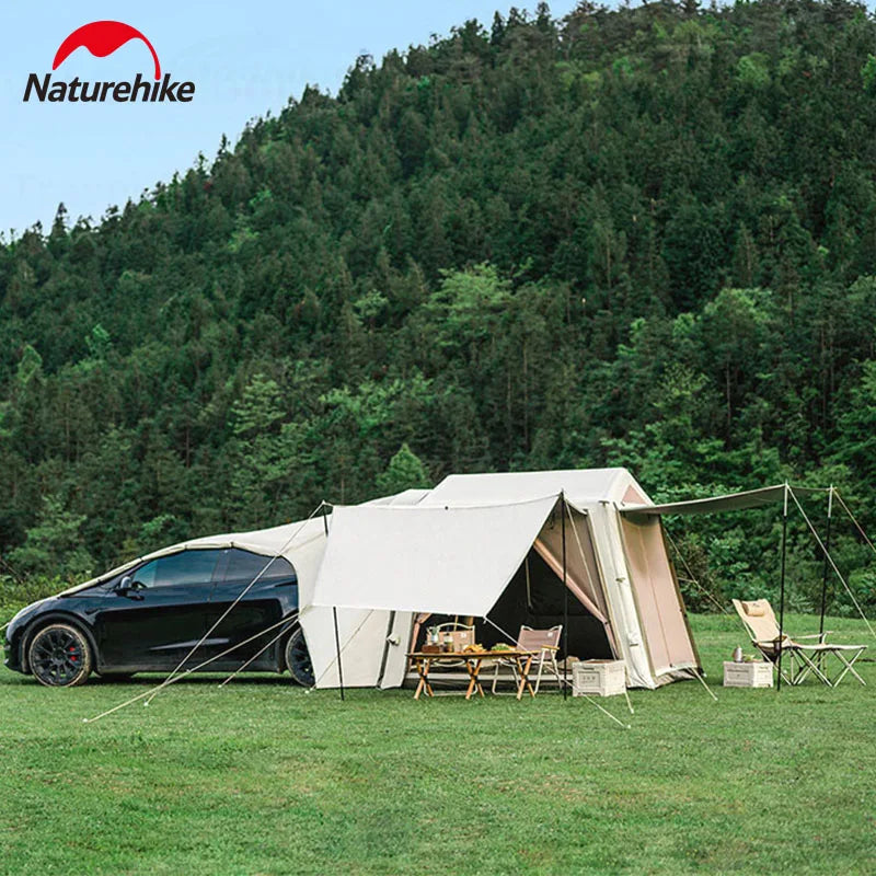 AIR 7.0 Car Tail Inflatable Tent Sunshade Waterproof SUV Travel Tent Versatile Outdoor Camping Removable DIY Car Tent