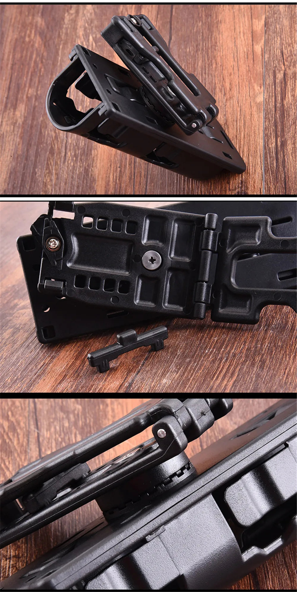 Universal 360 Degree Rotation Baton Case Holster Holder Outdoor Survial Tool
