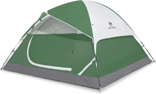 2-5 Person Waterproof Camping Tent, Lightweight Portable Dome Tent for Outdoor Hiking and Backpacking