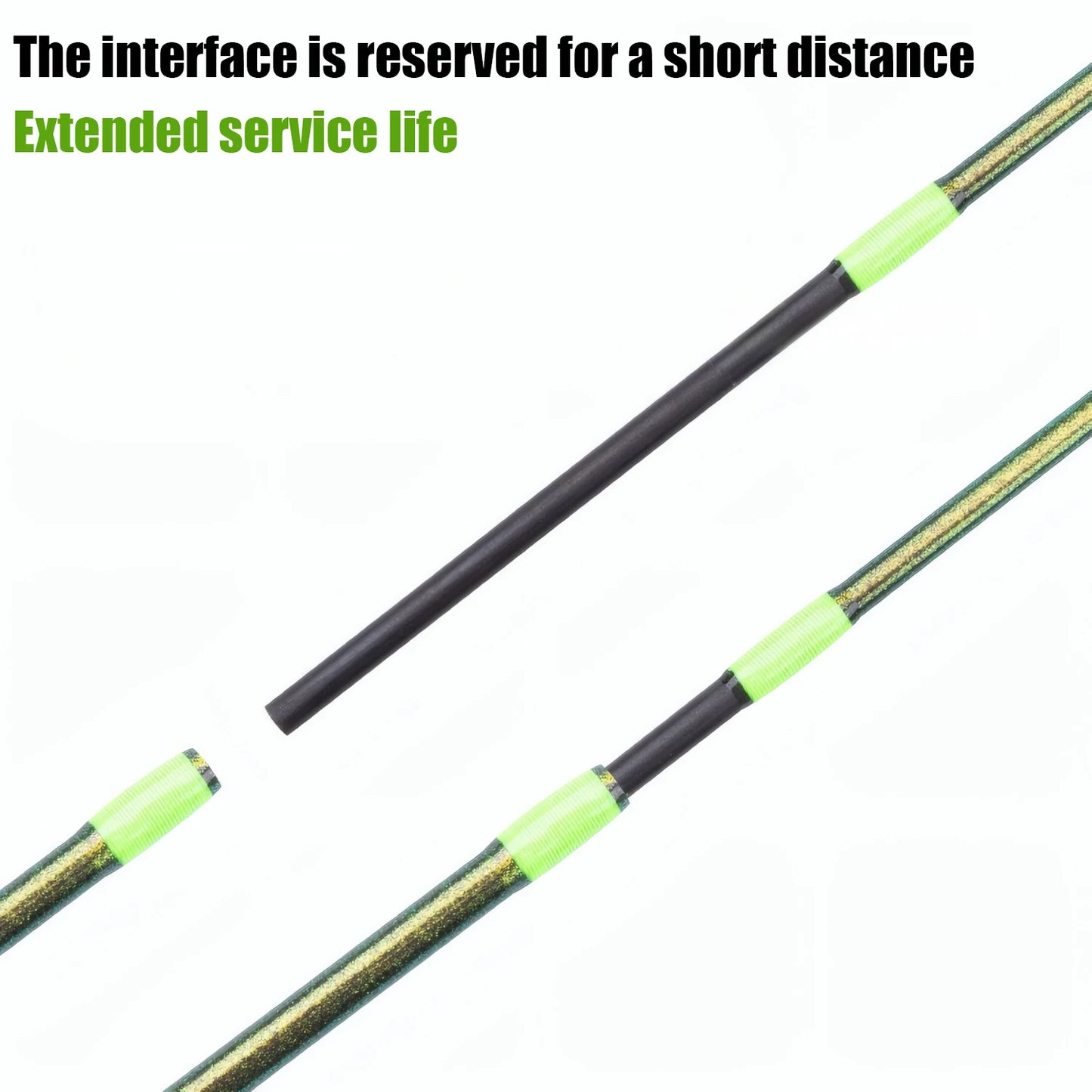 UL Lure Fishing Rod Accessories,Ultralight Carbon Fiber Spinning Casting Bait Rod,Carp Trout Bass Fishing Pole Tool,Solid Tip