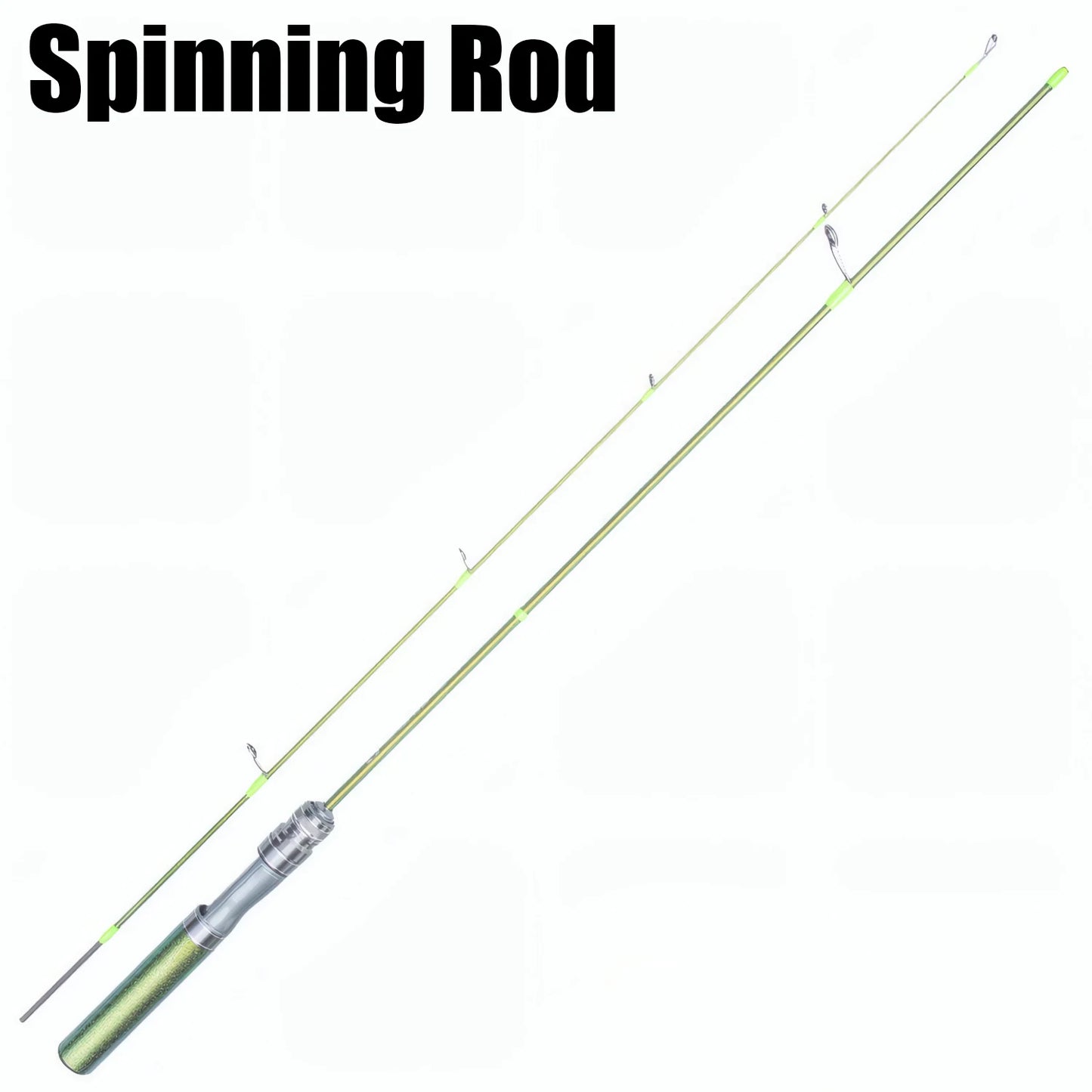 UL Lure Fishing Rod Accessories,Ultralight Carbon Fiber Spinning Casting Bait Rod,Carp Trout Bass Fishing Pole Tool,Solid Tip