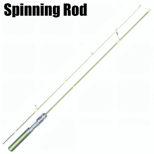 UL Lure Fishing Rod Accessories,Ultralight Carbon Fiber Spinning Casting Bait Rod,Carp Trout Bass Fishing Pole Tool,Solid Tip