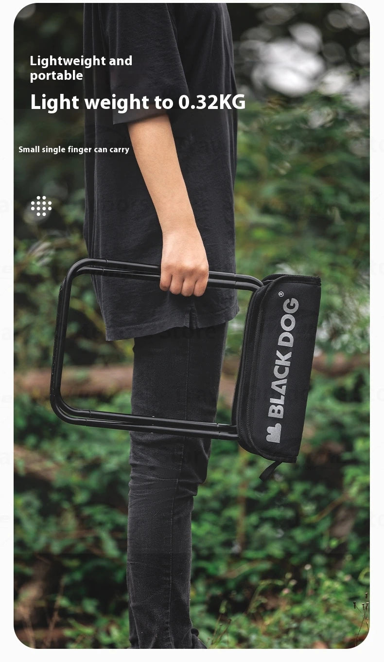Camping Stool Aluminum Alloy Ultralight Foldable Seat