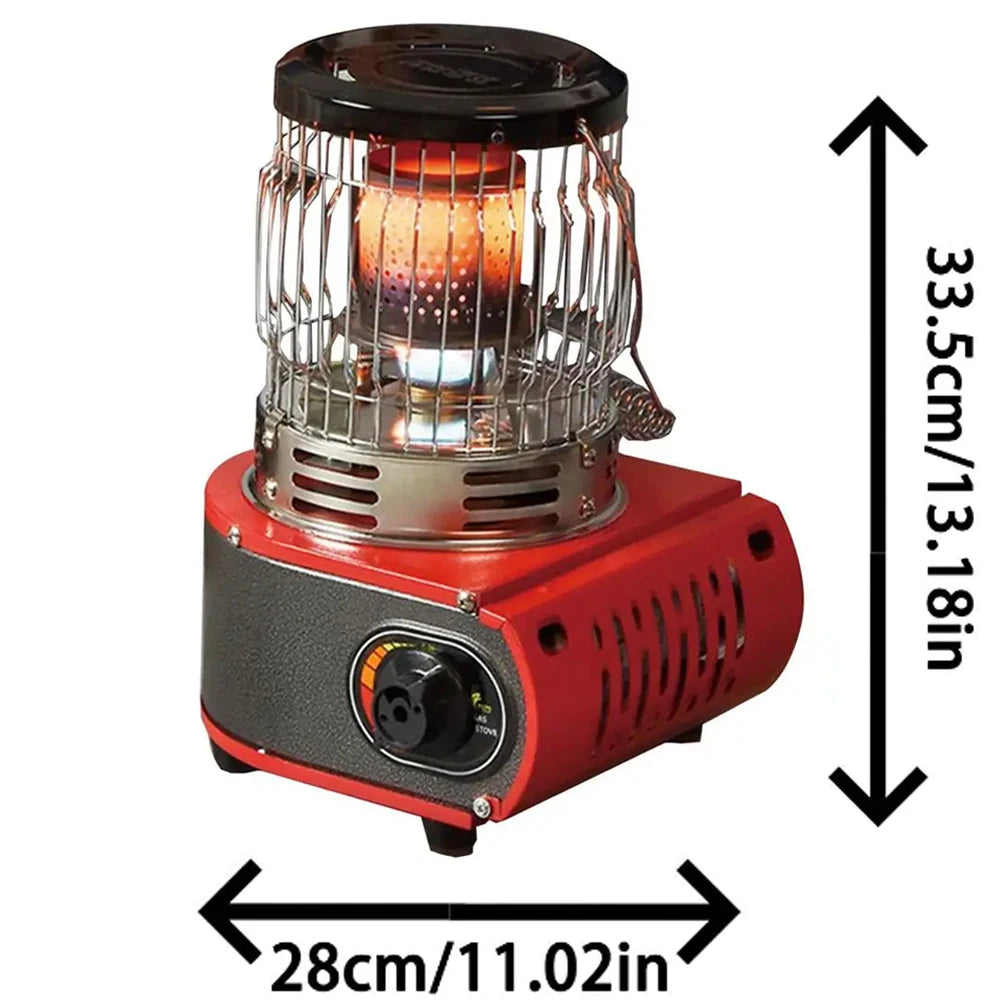 Outdoor Heater 1300W Portable Dual-Use Mini Tent Heater For Camping