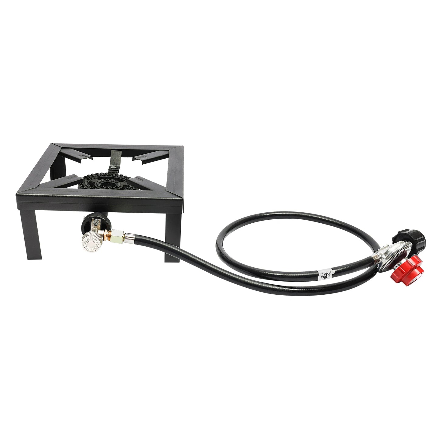 Camping Stove Burner Cast Iron Propane Gas LPG Stove BBQ Cooker or Regulator Hose