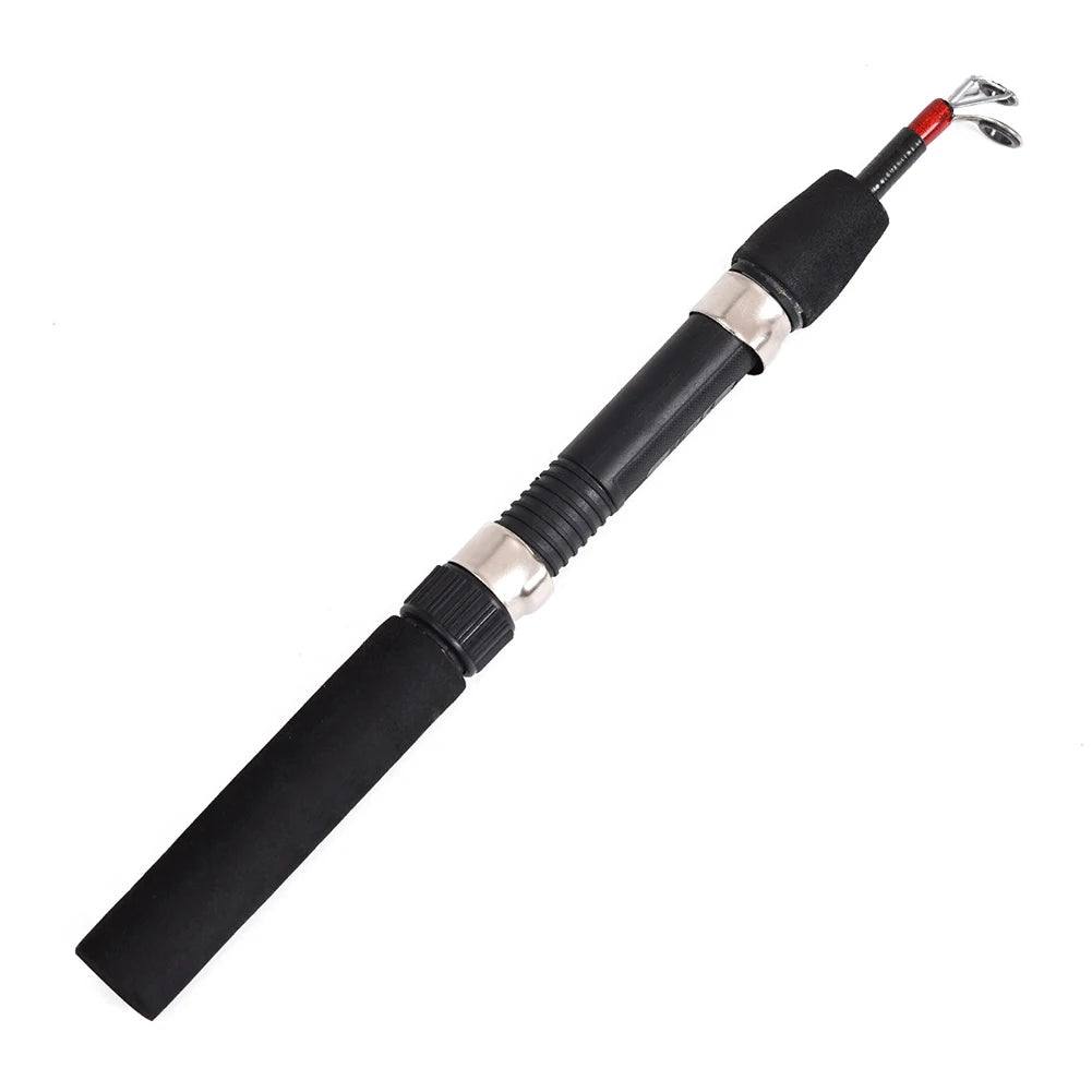 Telescopic Ice Fishing Rod Ultra-Light Fishing Pole Portable Fishing Rod for River Lake Reservoir Ice Fishing and So On