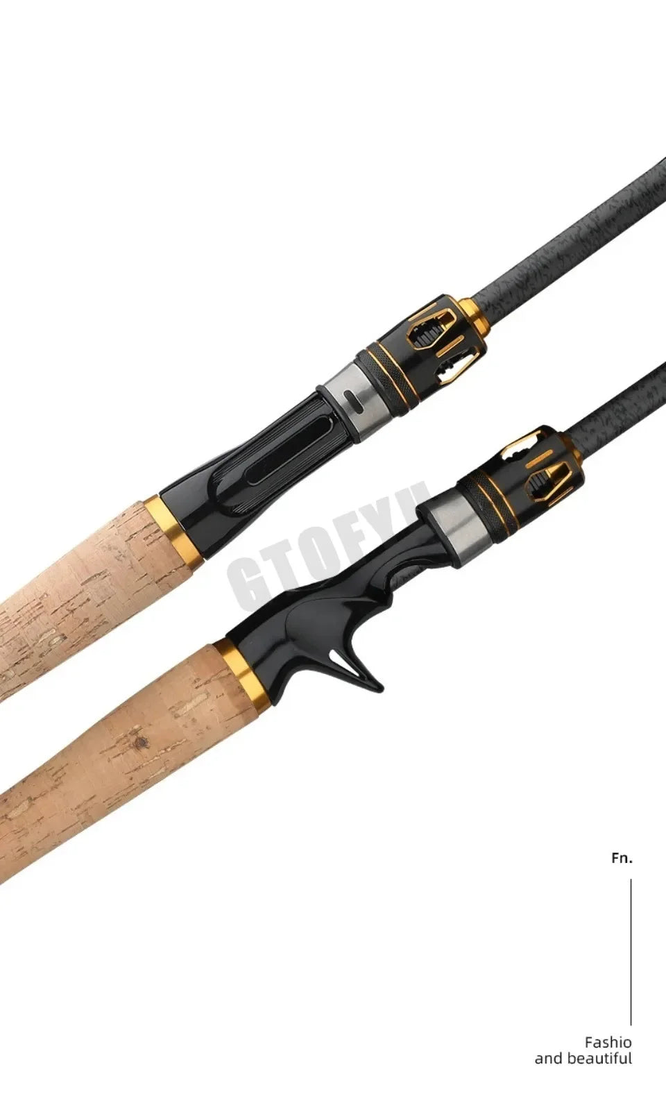 2.1m 2.4m 2.7m Lure Fishing Rod Fuji Ring High Carbon Fiber Spinning Casting Fishing Rod Bait Weight 4-25g Travel Fishing Pole