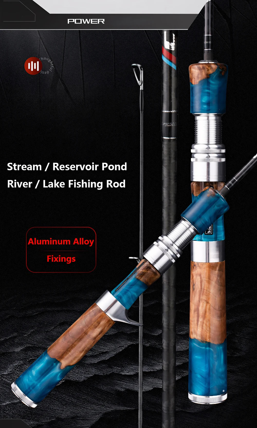 40T Carbon Fiber Fishing Rod,Ultra Soft Light Lure Rod,FUJI Guide Ring,Spinning Casting Rod,Trout,Bass,Carp Fishing Pole Tool