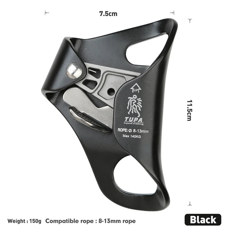 Outdoor Rock Climbing  Chest Ascender SRT Device Mountaineer Chest Ascend Climbing Rope Tools