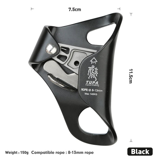 Outdoor Rock Climbing  Chest Ascender SRT Device Mountaineer Chest Ascend Climbing Rope Tools