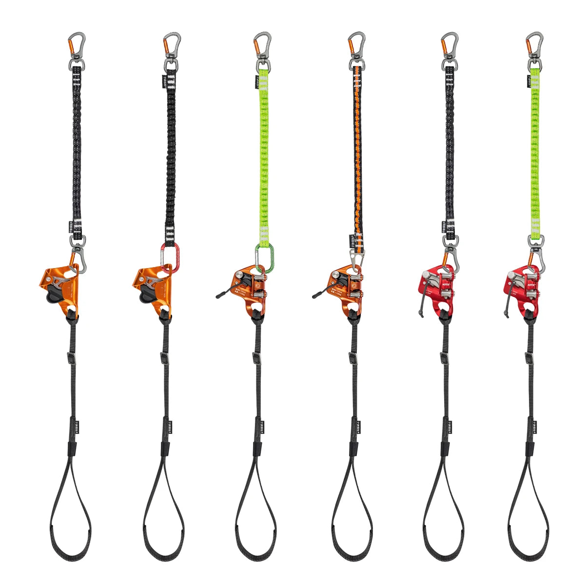 High Altitude Tree Climbing Rope Knee Asc Foot Strap with Foot Rope Elastic Rope for Outdoor Cam Travel Climbing