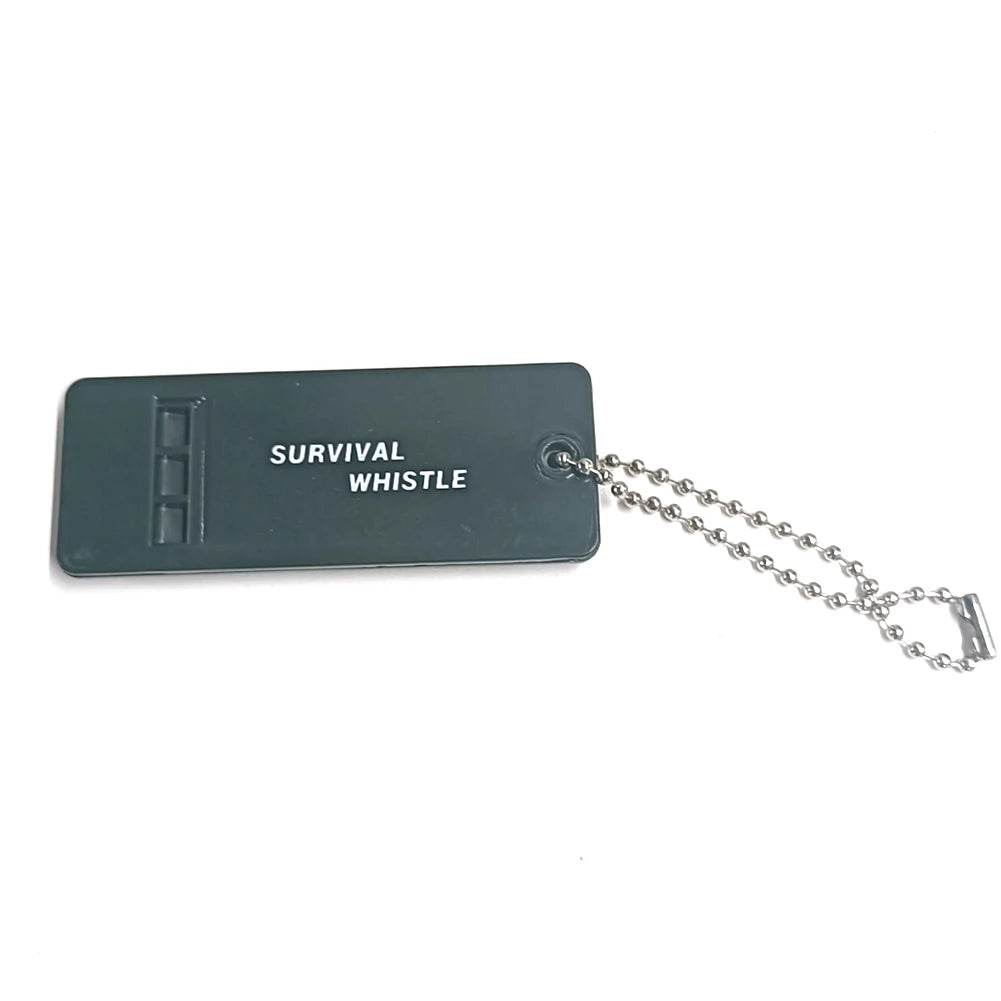 Survival Whistle High Decibel Emergency Whistle for Outdoor Camping&Hiking 3-Frequency Design Loud Safety Alarm Aid Tool