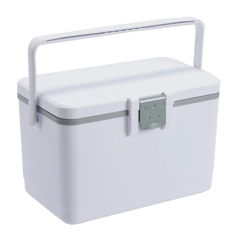 8L Camping Refrigerator Incubator Large Capacity Car Camping Insulation Box Heat Preservation Mini Car Fridge for Car Road Trips