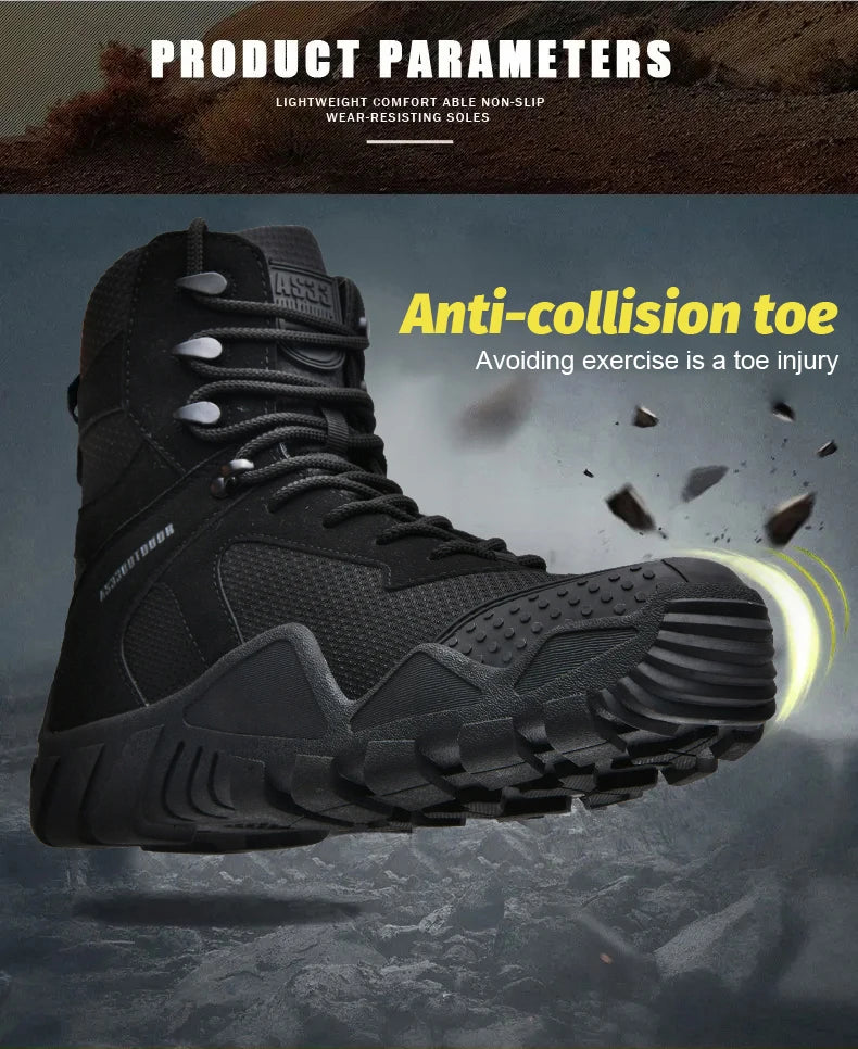 Men's Waterproof and Lightweight Hiking Boots