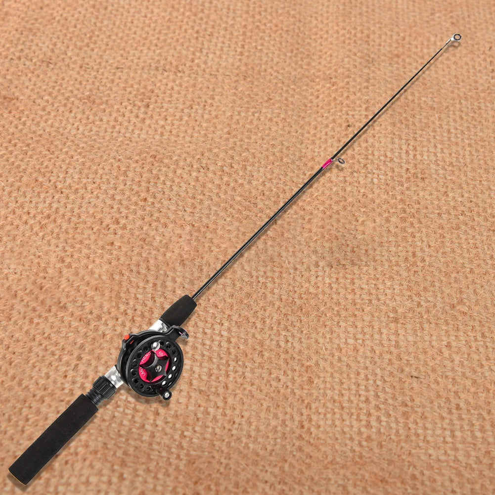 Telescopic Ice Fishing Rod Ultra-Light Fishing Pole Portable Fishing Rod for River Lake Reservoir Ice Fishing and So On