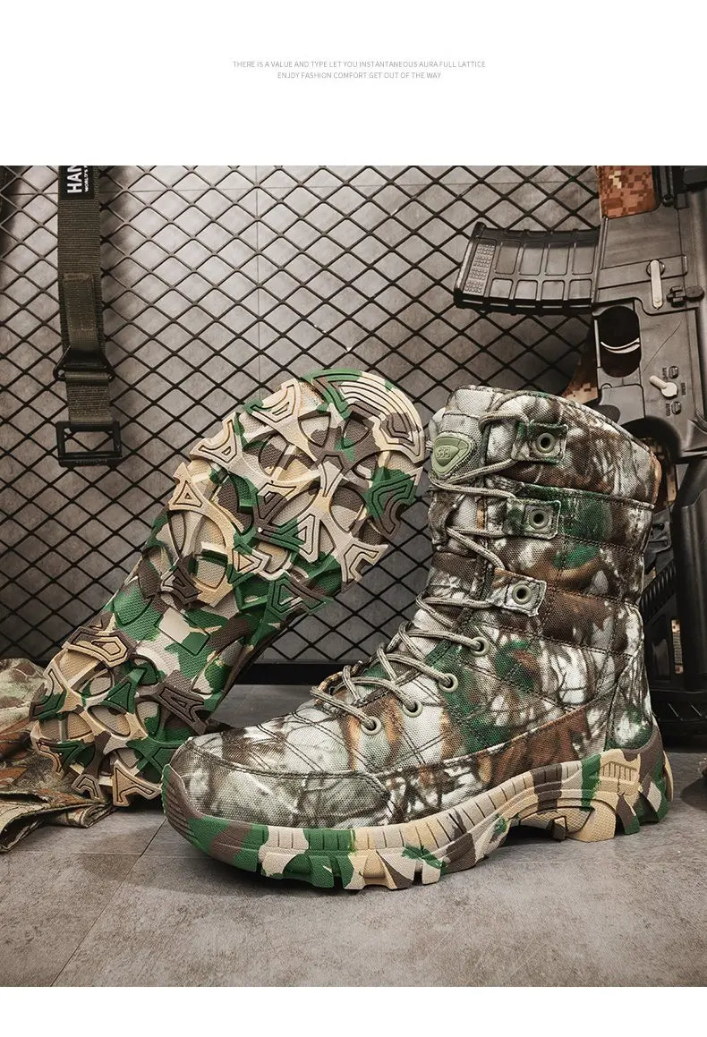 Men's hiking lightweight tactical boots