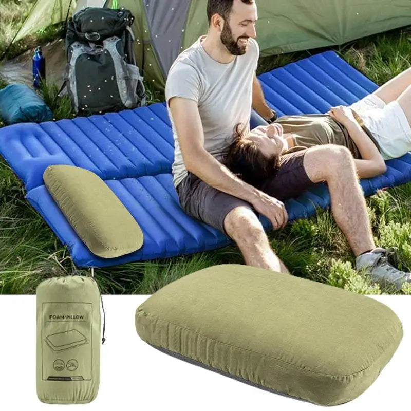 Hiking Pillow Ergonomic Backpacking Pillow Ergonomic Small Backpacking Pillow Lightweight Small Pillow For Camping Hiking Travel
