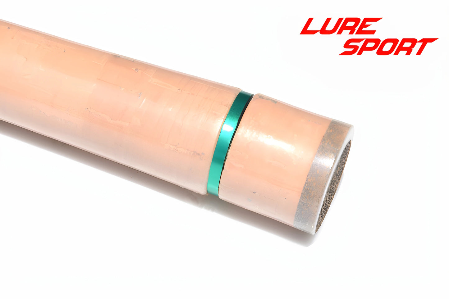 LureSport  cork grip cork Butt Aluminun Ring Set Rod Building Component Cork Rod handle Repair Fishing Pole DIY Accessory