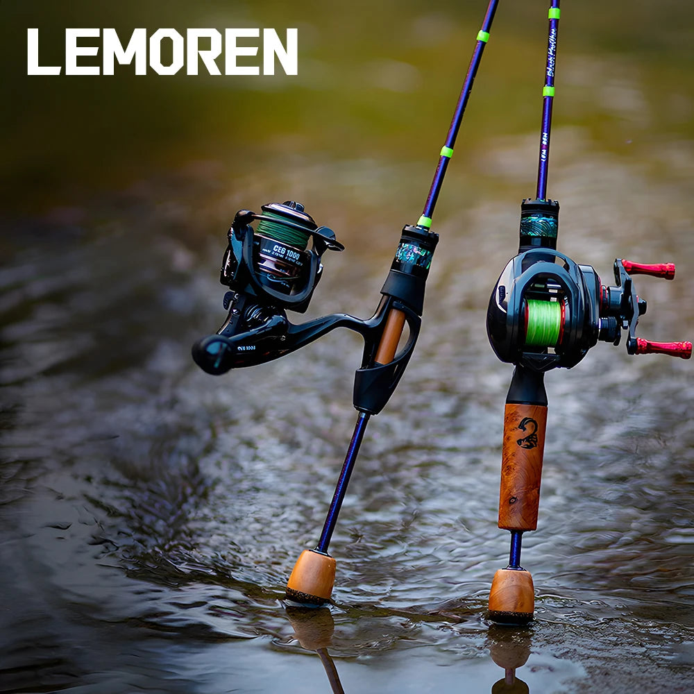 UL Ultra Light Carbon Fiber Lure Fishing Rod Accessories for Carp Trout Bass,Spinning and Casting Rod,Small Bait Fishing Pole