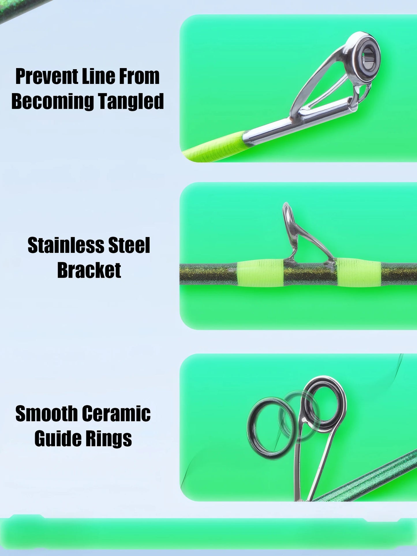 UL Lure Fishing Rod Accessories,Ultralight Carbon Fiber Spinning Casting Bait Rod,Carp Trout Bass Fishing Pole Tool,Solid Tip