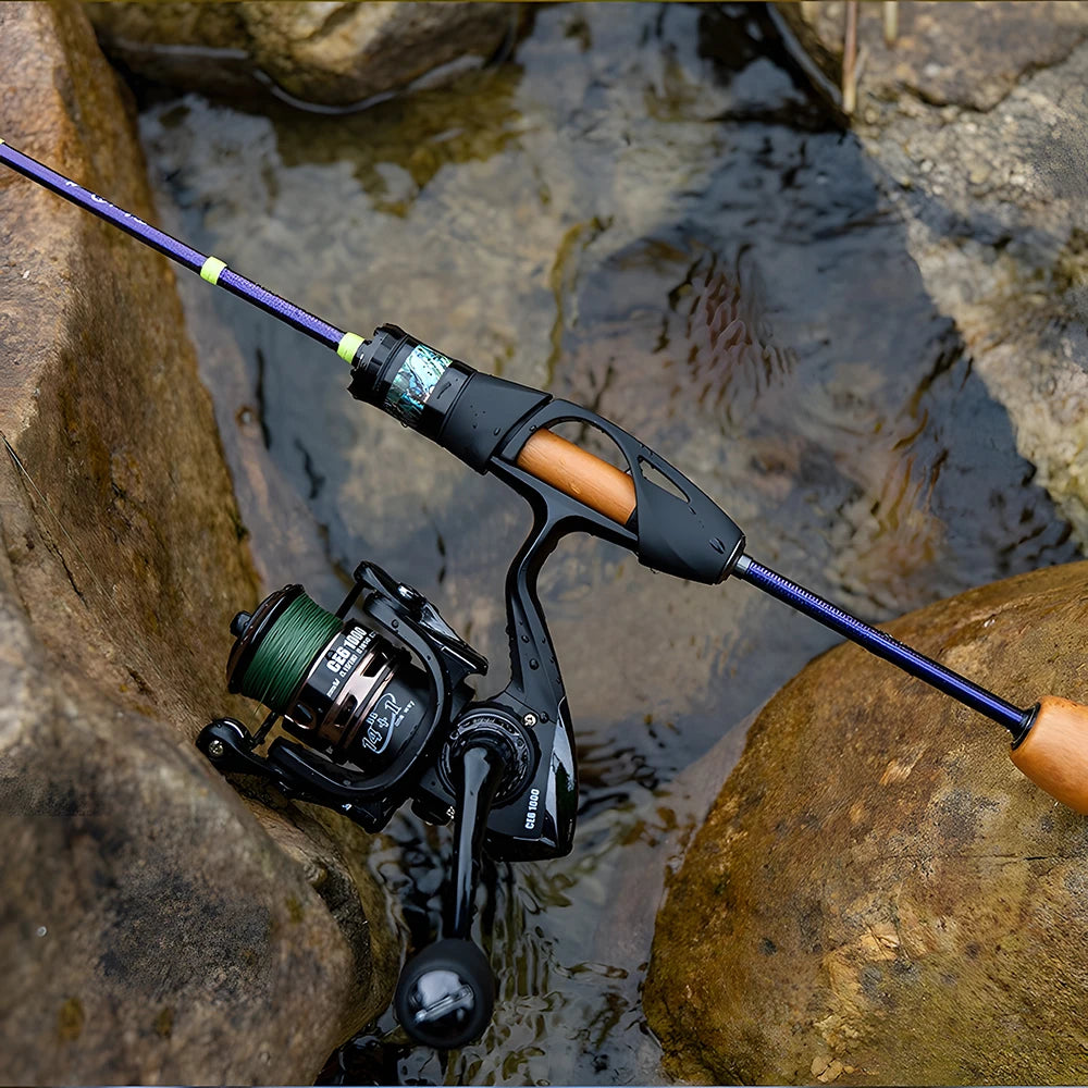 UL Ultra Light Carbon Fiber Lure Fishing Rod Accessories for Carp Trout Bass,Spinning and Casting Rod,Small Bait Fishing Pole