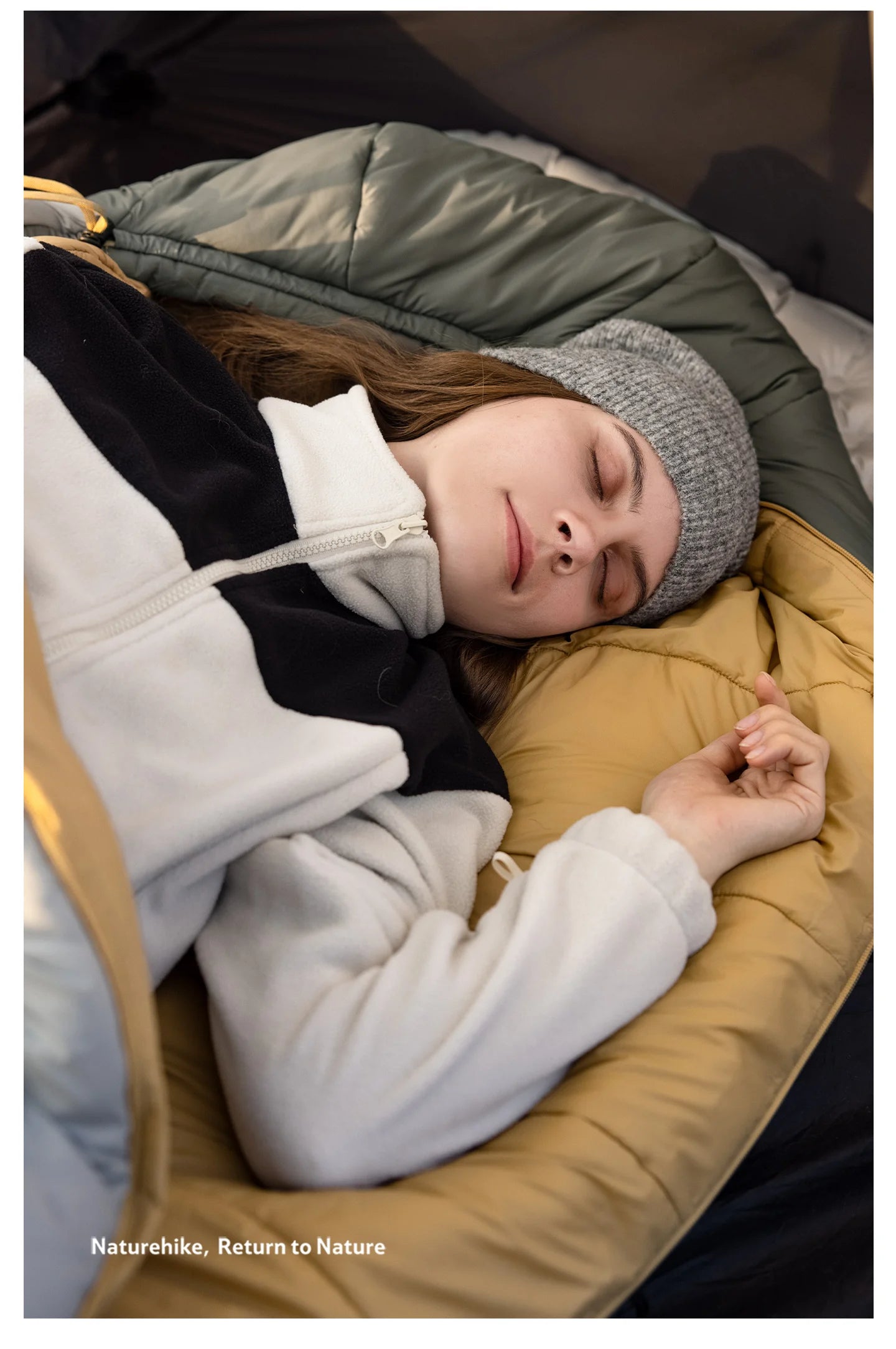 MG120 5℃ MG270 -2℃ Mummy Sleeping Bag Ultralight Camping Hiking Cotton Warm Thermal Winter Machine Wash Tour Gear