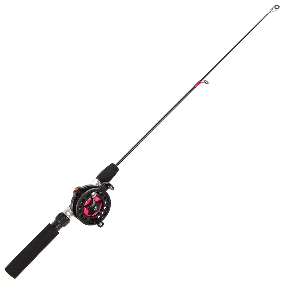 Telescopic Ice Fishing Rod Ultra-Light Fishing Pole Portable Fishing Rod for River Lake Reservoir Ice Fishing and So On