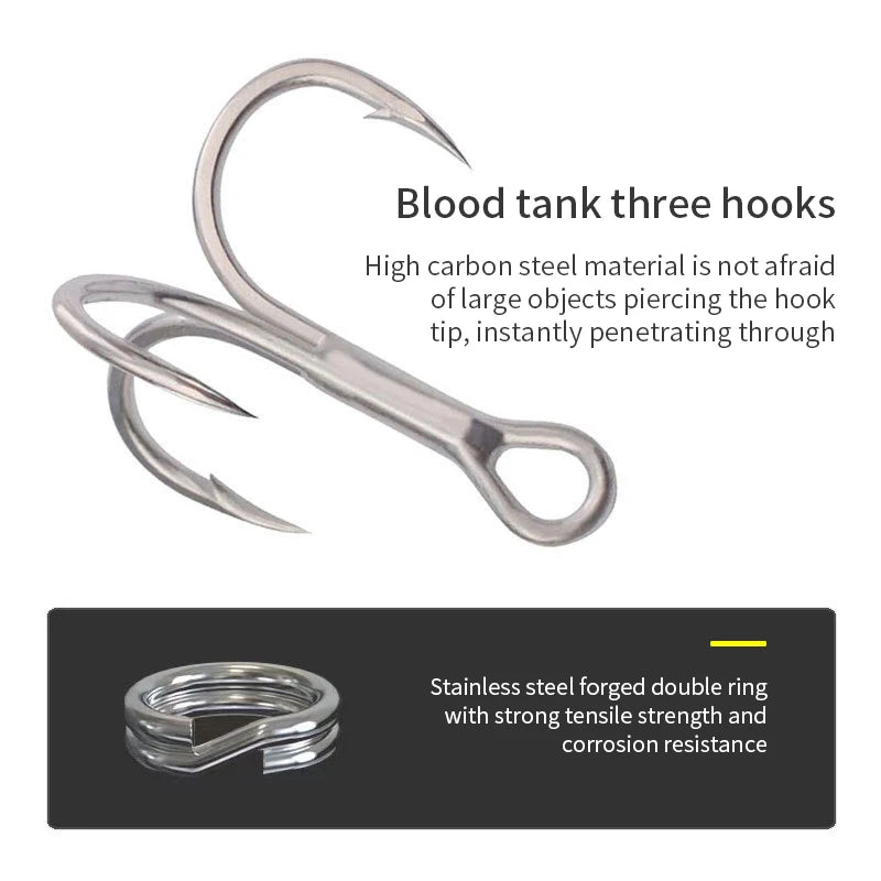 Propeller Fishing Lure 6.5cm/6g 8cm/10g Bionic Hard Bait Fishing Tackle Rotating Tail Fishing Bait Outdoor Fishing Spin Bait