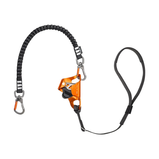 High Altitude Tree Climbing Rope Knee Asc Foot Strap with Foot Rope Elastic Rope for Outdoor Cam Travel Climbing