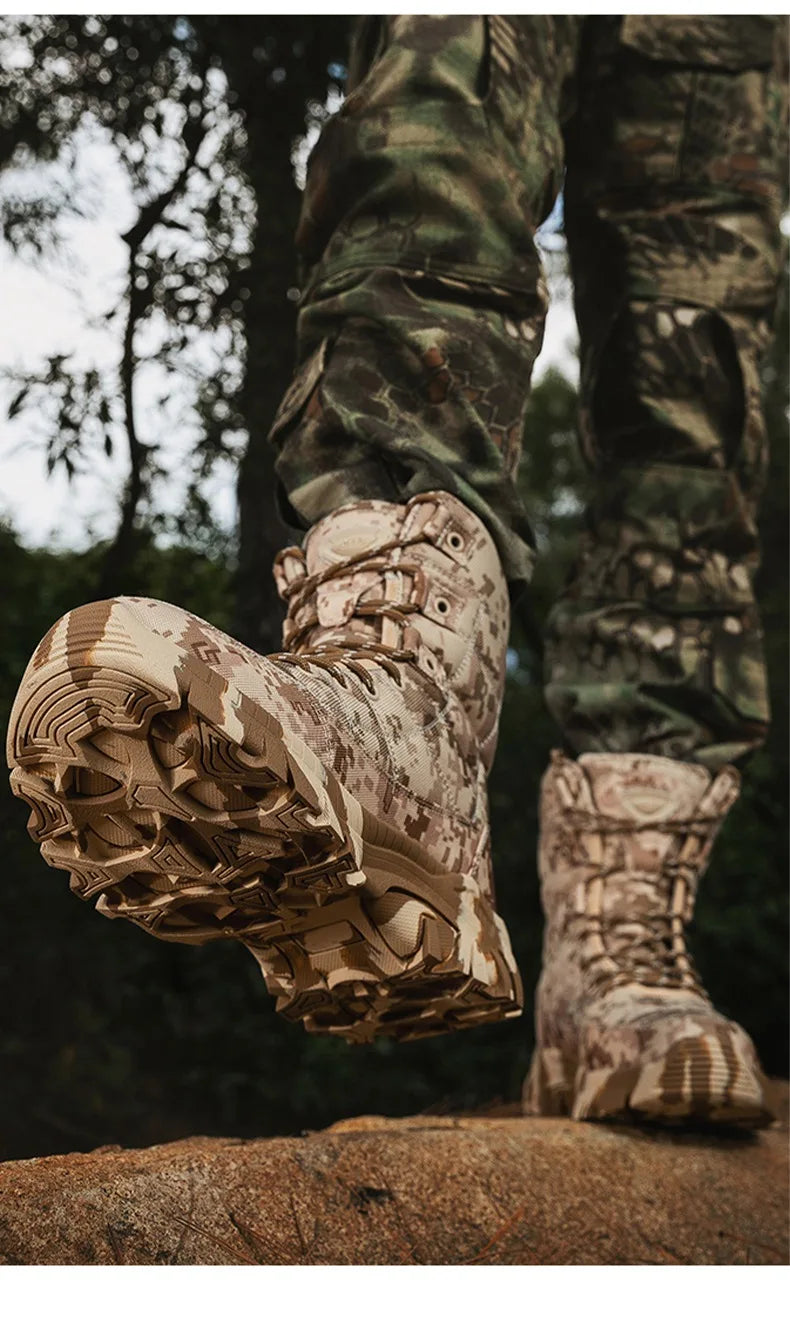 Men's hiking lightweight tactical boots