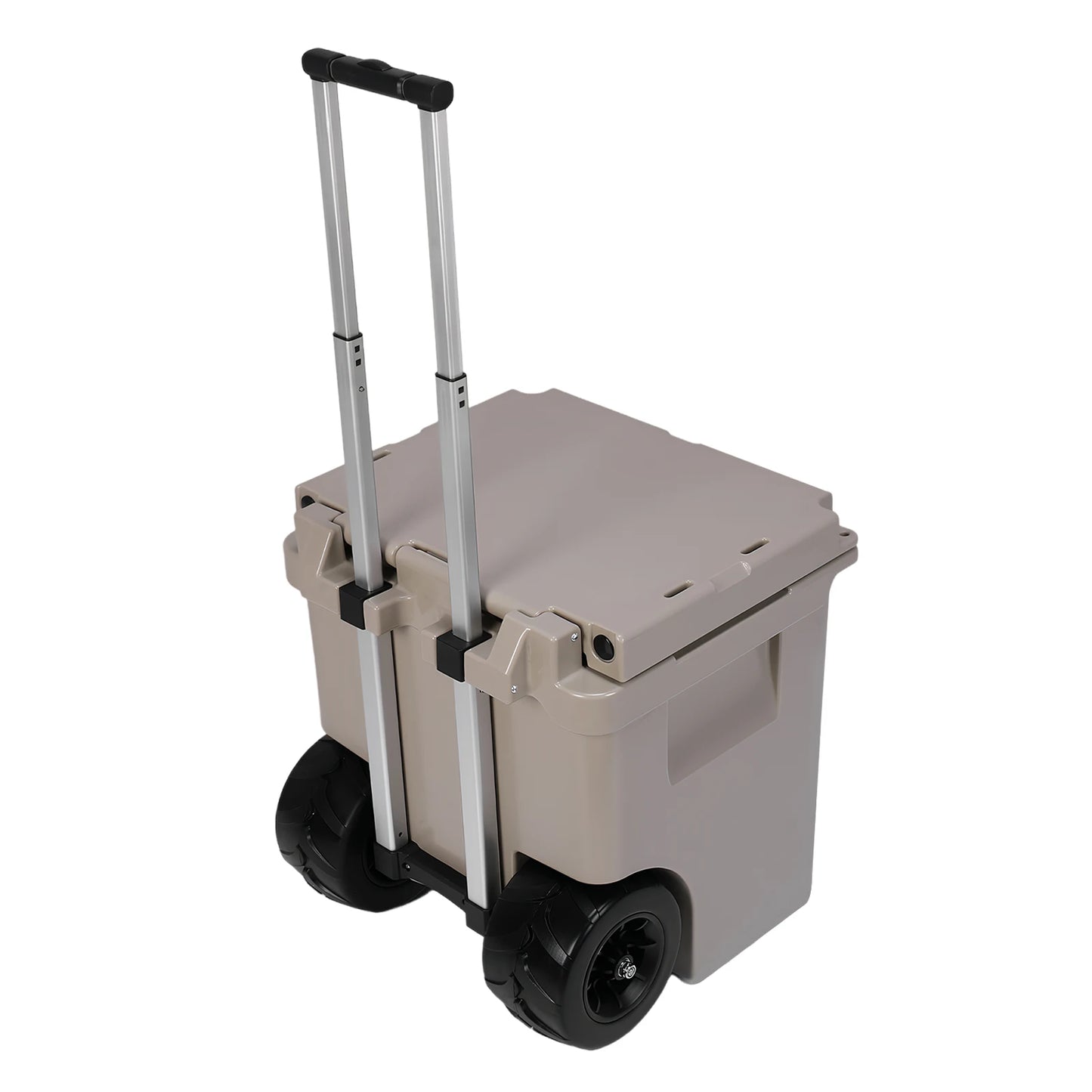 5L Insulated Wheeled Cooler with Leak-Proof Tight Latches for Camping Picnics More