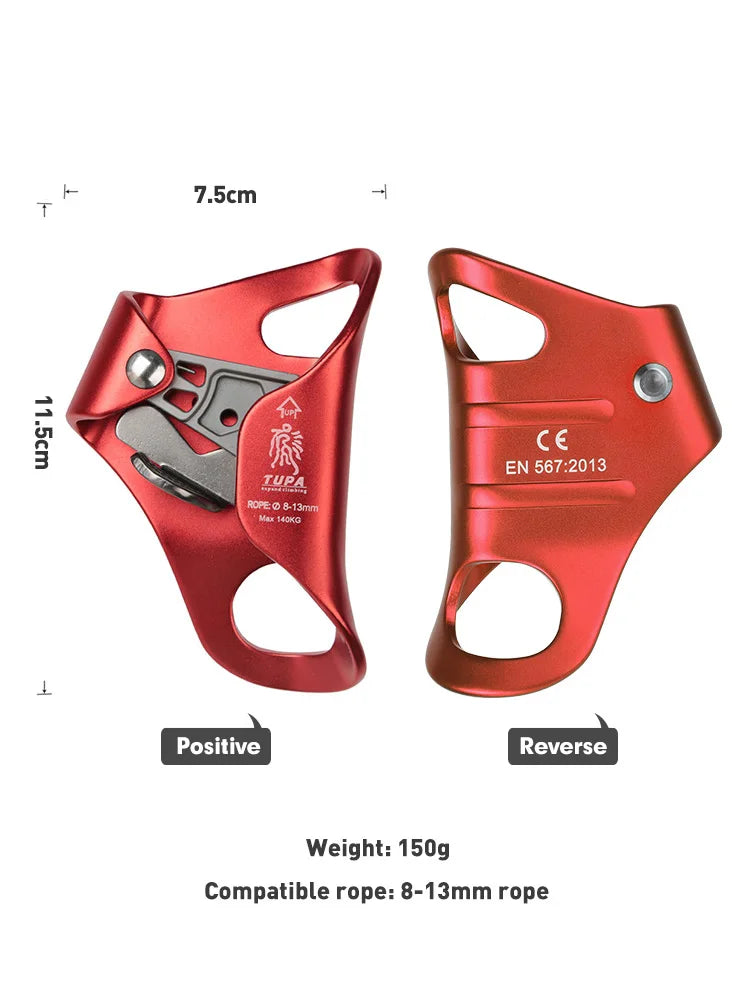 Outdoor Rock Climbing  Chest Ascender SRT Device Mountaineer Chest Ascend Climbing Rope Tools