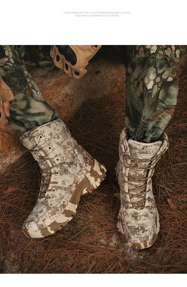 Men's hiking lightweight tactical boots