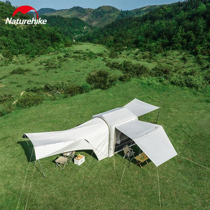 AIR 7.0 Car Tail Inflatable Tent Sunshade Waterproof SUV Travel Tent Versatile Outdoor Camping Removable DIY Car Tent
