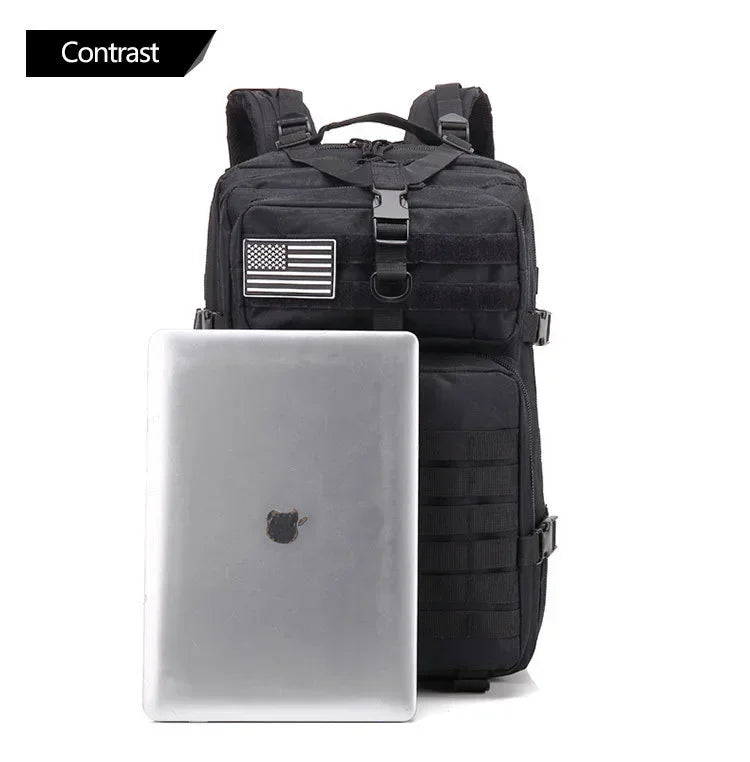 45L Man Tactical Backpacks Traveling Bags Outdoor 3P School Pack EDC Molle Pack For Trekking Hunting Bag camping equipment