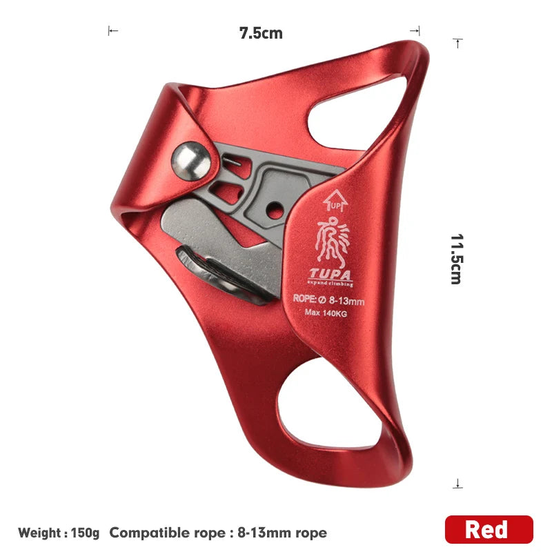 Outdoor Rock Climbing  Chest Ascender SRT Device Mountaineer Chest Ascend Climbing Rope Tools